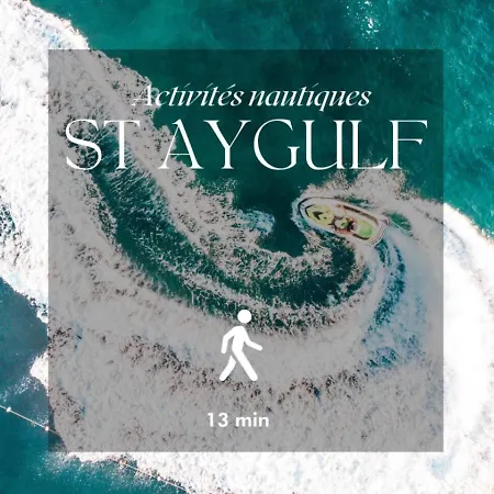 شقة 4 Pers-wifi-mer-etang A St-aygulf