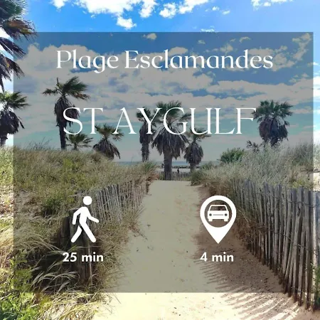 Apartamento 4 Pers-wifi-mer-étang à St-aygulf *